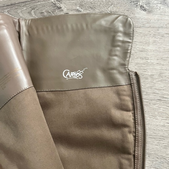 Carlos Santana Marina Neutral Taupe brown over the knee boots women’s 8.5 M - Picture 5 of 6